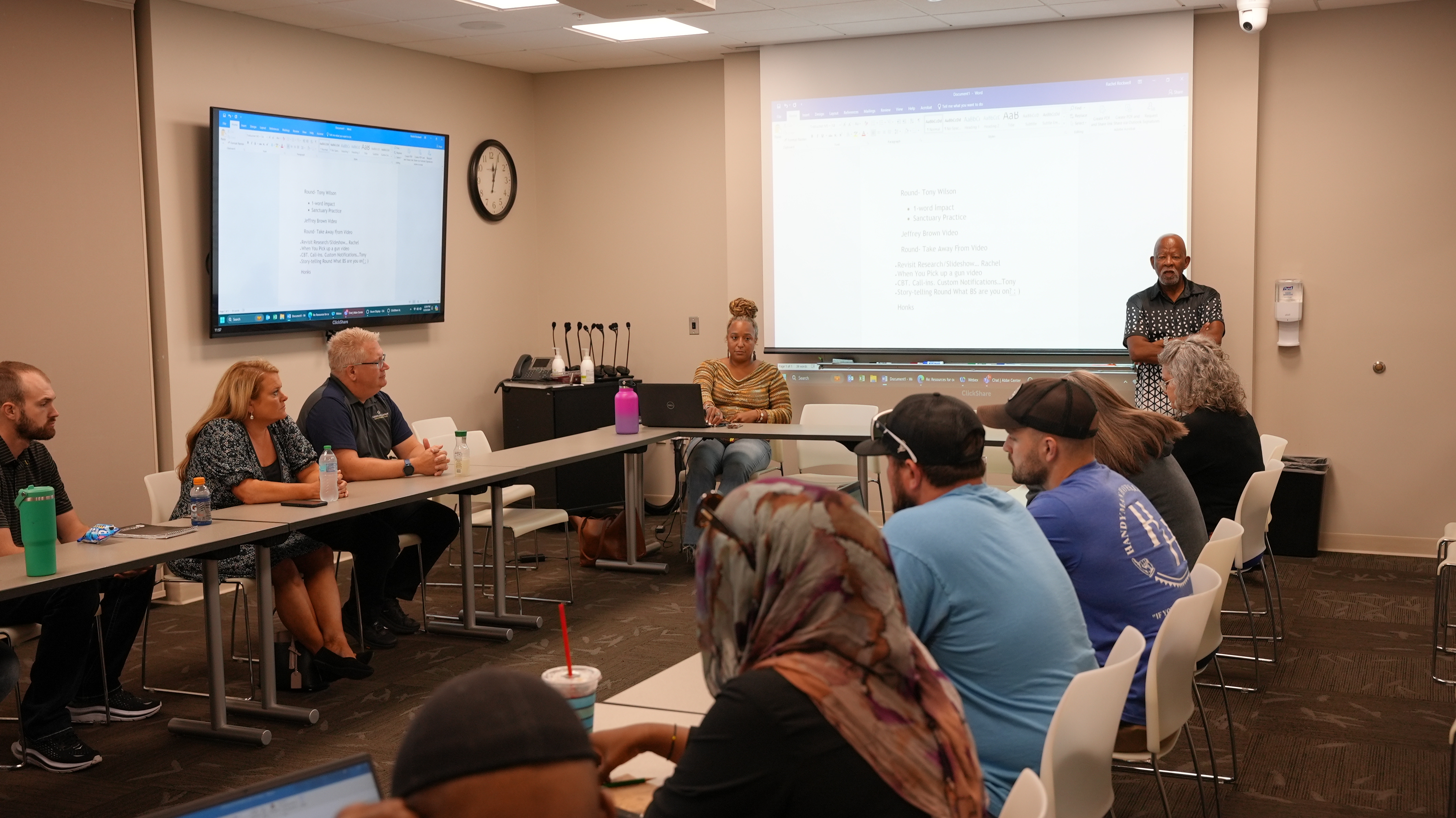 JOCO CVI Training with community members. (August 2024)