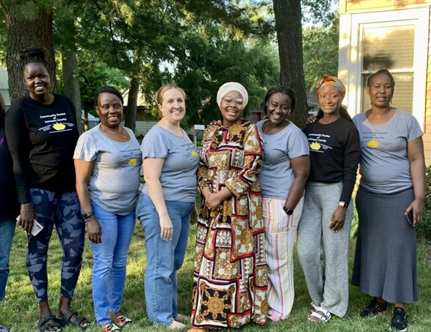 A group of Community Doulas