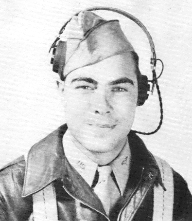 David Therme's Air Corps photo with his headset