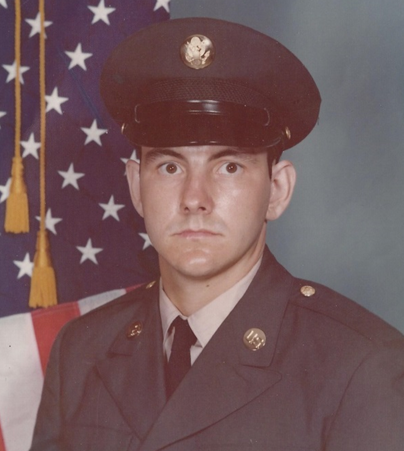 Steven Decker's Army ID photo