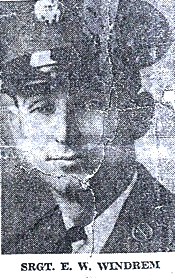 Ed Windrem's military photo