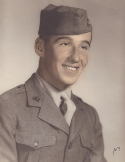 Jacob Clark's Marine ID photo