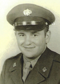 Edward Weno in his Army uniform