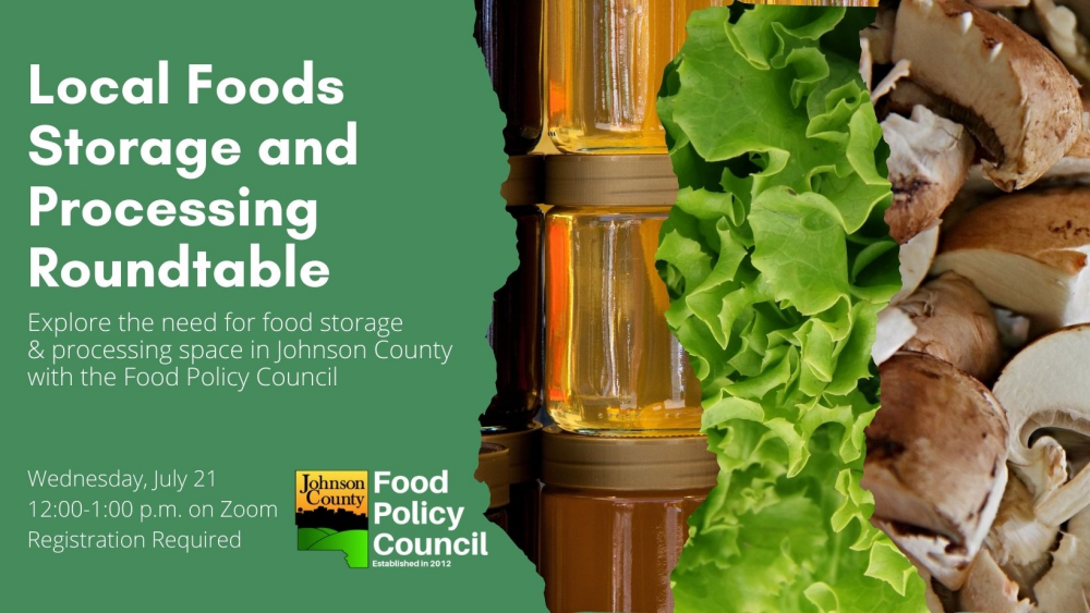 Local Foods Storage and Processing Roundtable poster