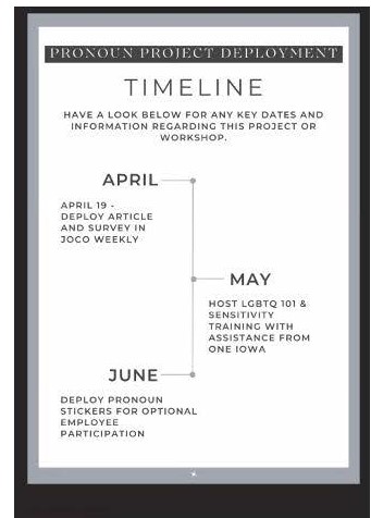 Pronoun Timeline