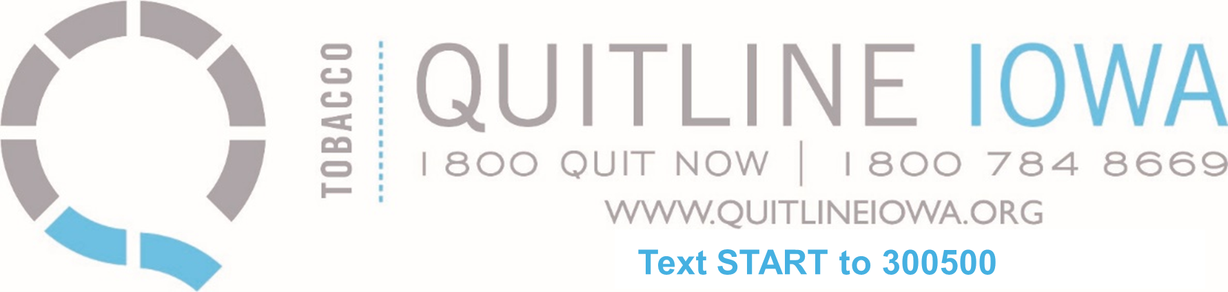 Quitline Iowa Logo