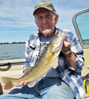 photo of Richard Coleman fishing