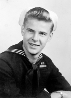 Robert Hoehn's Navy ID photo