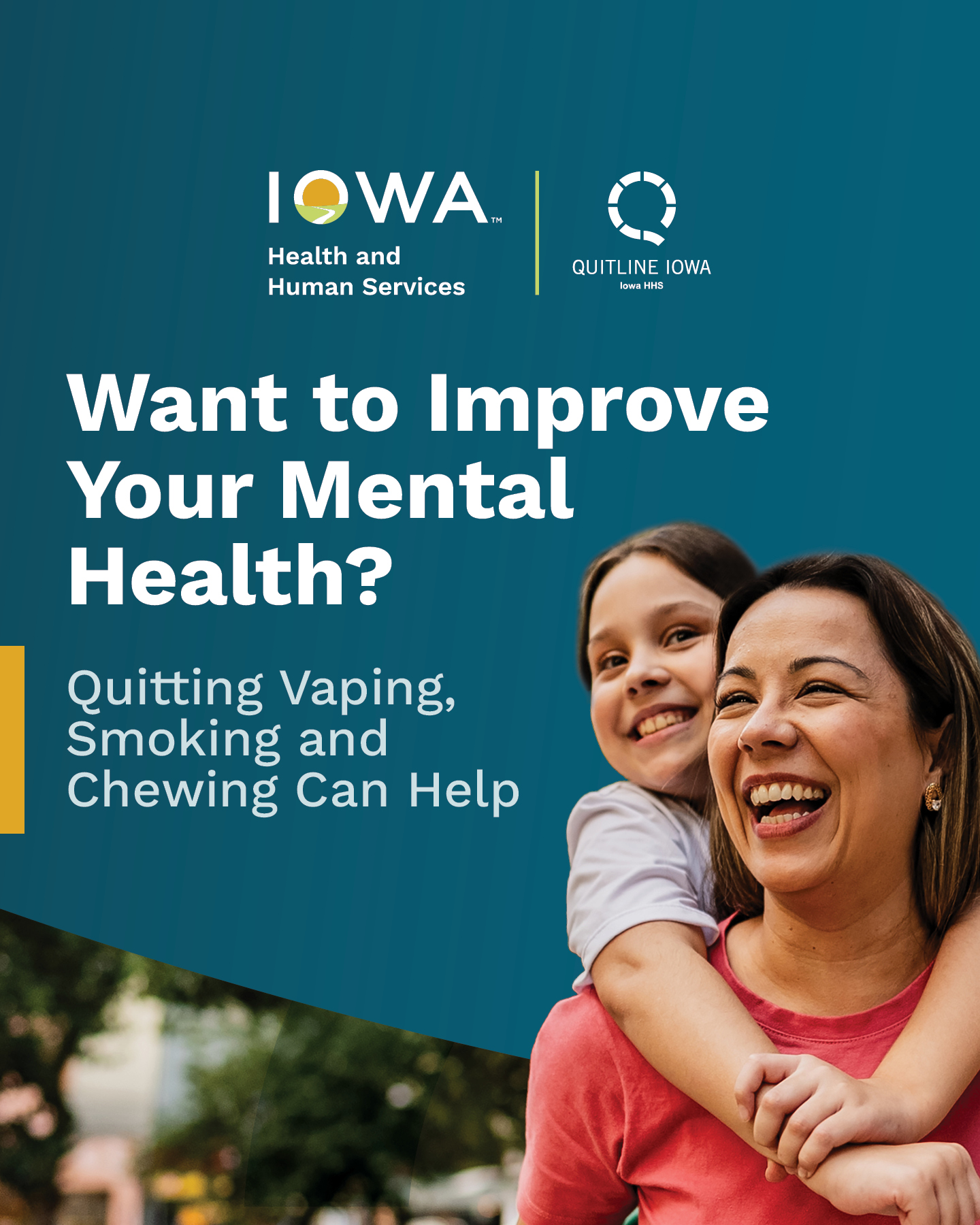 Improve Mental Health promotional image from Iowa Health and Human Services