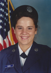 Dawn Boseneiler's military ID photo